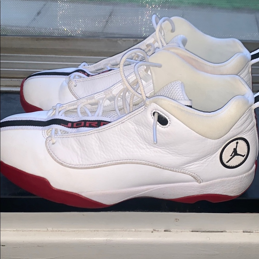 Jordan basketball shoes.